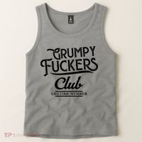 Grumpy Fuckers Club Lifetime Member Tank Top thumb 2