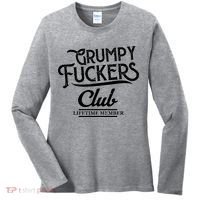 Grumpy Fuckers Club Lifetime Member Women's Long Sleeve Shirt thumb 0