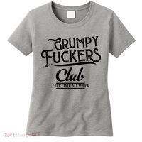 Grumpy Fuckers Club Lifetime Member Women's T-Shirt thumb 0
