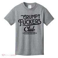 Grumpy Fuckers Club Lifetime Member Kids T-Shirt thumb 0