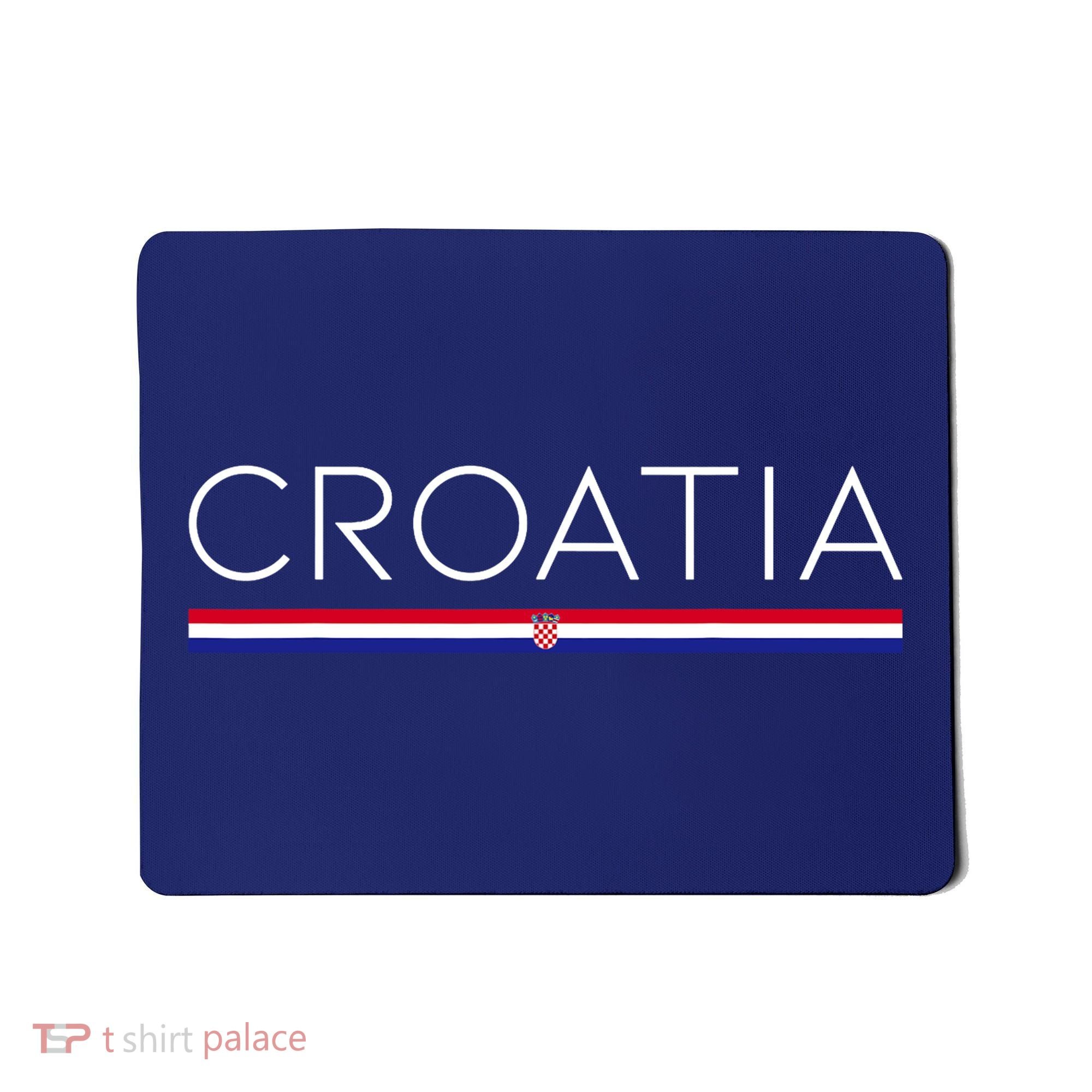 Gift For Croatian Croatia Gift Croatia Flag Croatia Mousepad