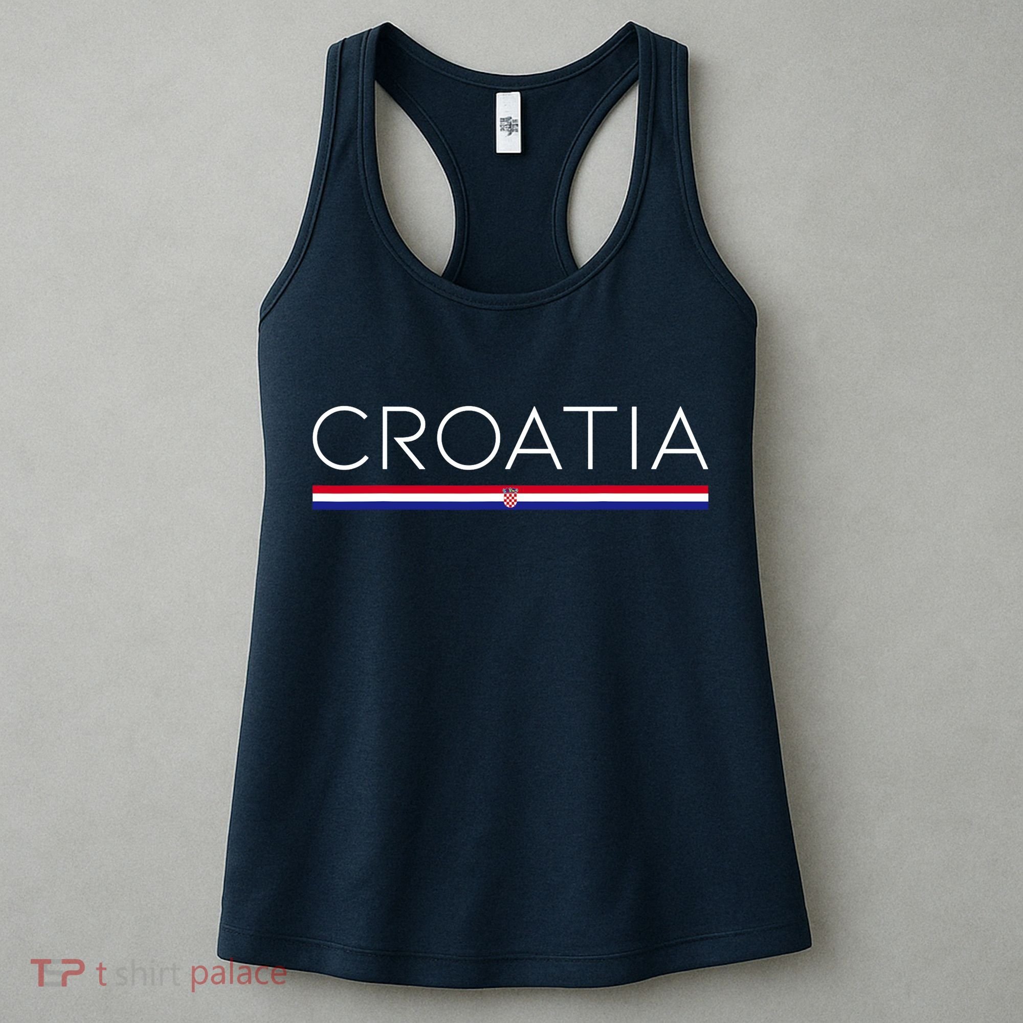 Gift For Croatian Croatia Gift Croatia Flag Croatia Women's Tank Top