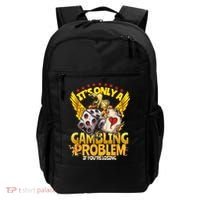 Gambler Funny Casino Gambling Poker Player Backpack thumb 0