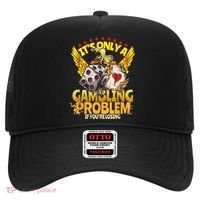 Gambler Funny Casino Gambling Poker Player Hat thumb 0