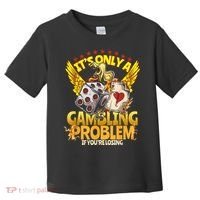 Gambler Funny Casino Gambling Poker Player Toddler T-Shirt thumb 0