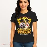 Gambler Funny Casino Gambling Poker Player Women's T-Shirt thumb 4