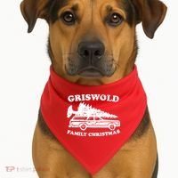 Griswold Family Christmas USA-Made Doggie Bandana thumb 1
