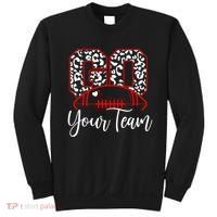 Go Football Custom Team Name Personalized Fan Sweatshirt thumb 0