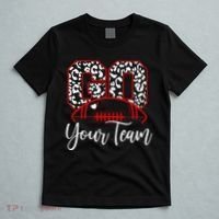 Go Football Custom Team Name Personalized Fan T-Shirt thumb 5