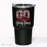 Go Football Custom Team Name Personalized Fan Tumbler thumb 0