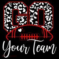 Go Football Custom Team Name Personalized Fan Toddler Hoodie thumb 2