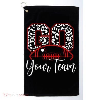 Go Football Custom Team Name Personalized Fan Golf Towel