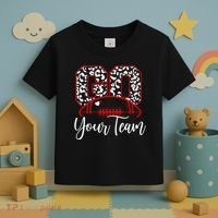 Go Football Custom Team Name Personalized Fan Toddler T-Shirt thumb 3