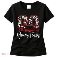 Go Football Custom Team Name Personalized Fan Women's T-Shirt thumb 0