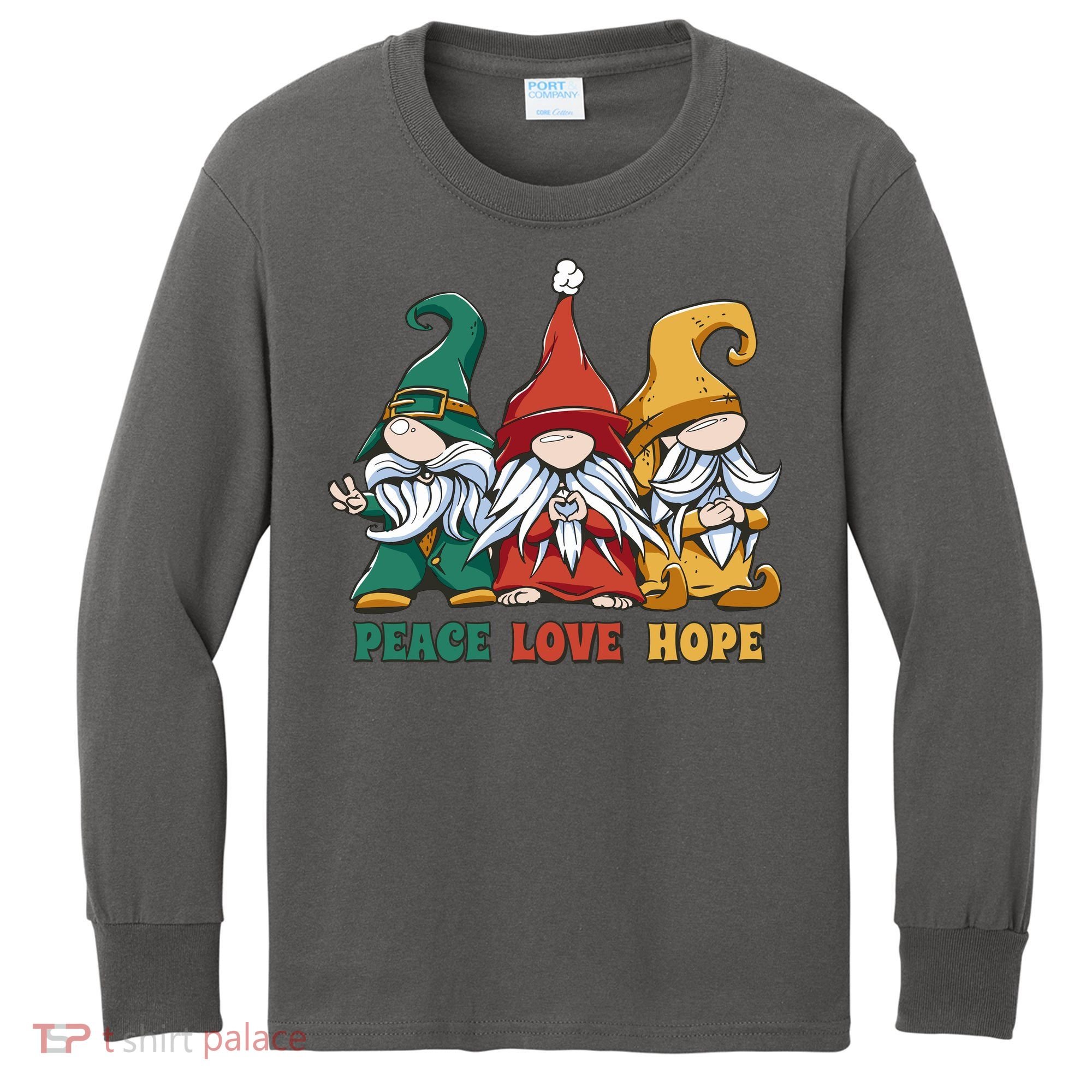 Gnome Fantasy Creatures Squad Kids Long Sleeve Shirt