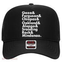 Gaza & Ferguson & Chiapas & Oakland & Aleppo Hat thumb 0