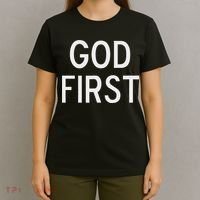 God First Christian Bible Faith Family T-Shirt thumb 4