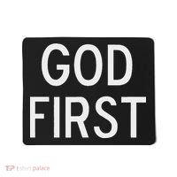 God First Christian Bible Faith Family Mousepad thumb 0