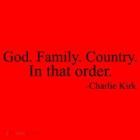 God Family Country In That Order Charlie Kirk Freedom Santa Hat thumb 1