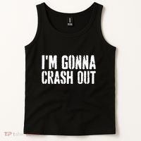 Grunge Funny Dank Meme IM Gonna Crash Out Tank Top thumb 2