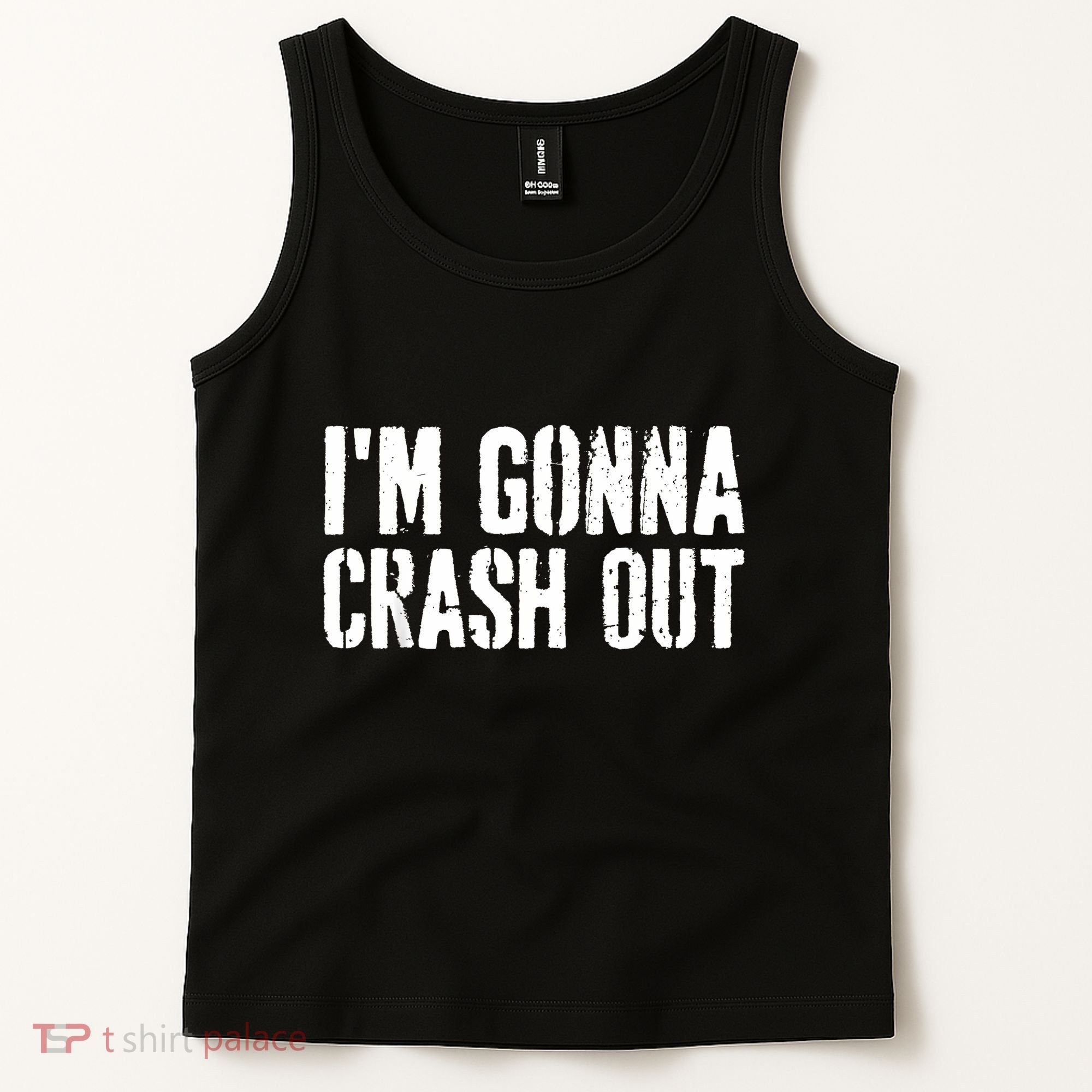 Grunge Funny Dank Meme IM Gonna Crash Out Tank Top