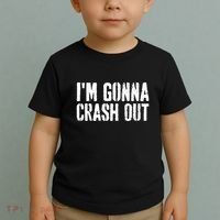Grunge Funny Dank Meme IM Gonna Crash Out Toddler T-Shirt thumb 2