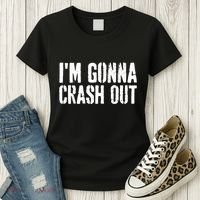 Grunge Funny Dank Meme IM Gonna Crash Out Women's T-Shirt thumb 3