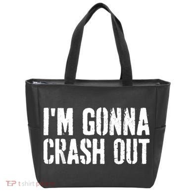 Grunge Funny Dank Meme IM Gonna Crash Out Tote Bag
