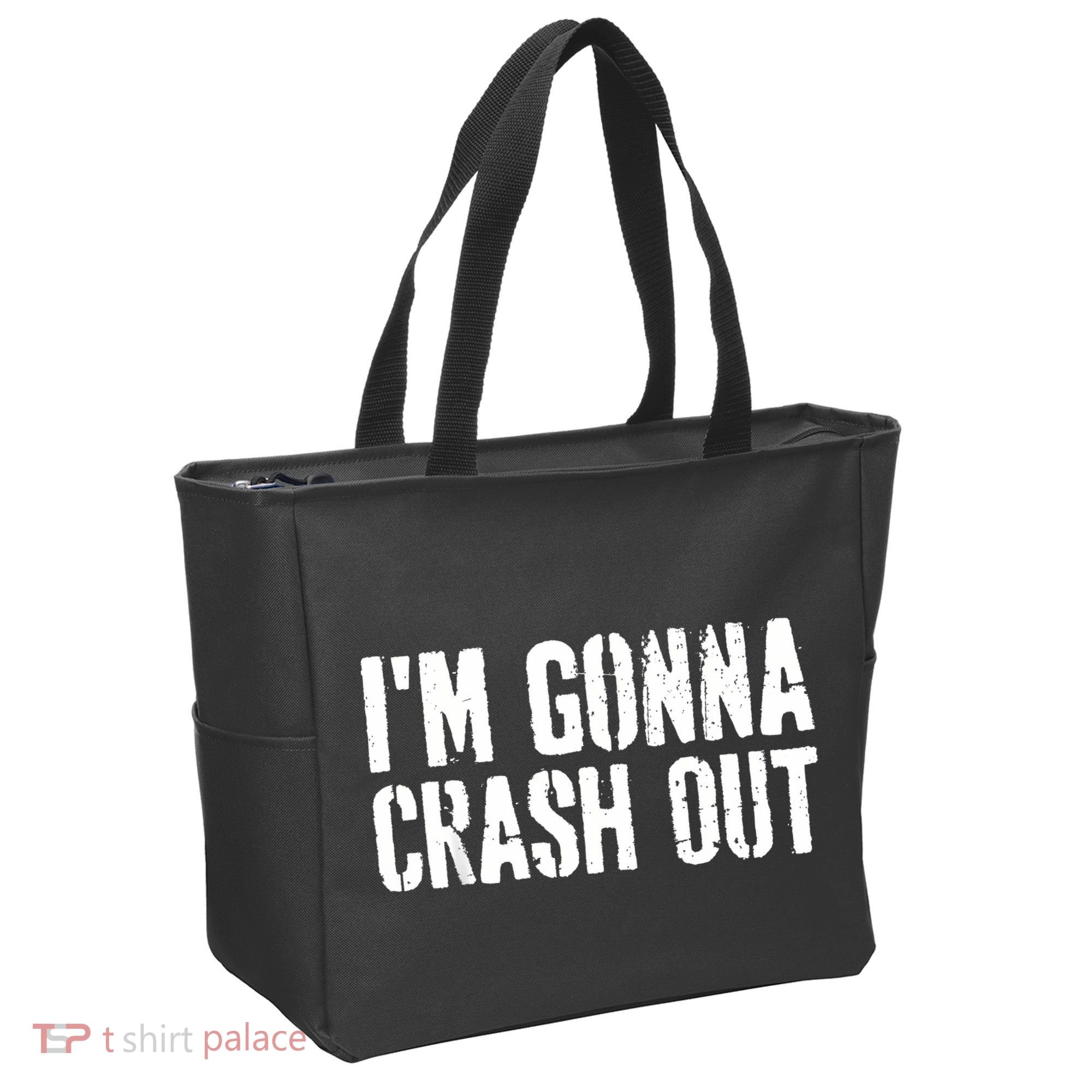 Grunge Funny Dank Meme IM Gonna Crash Out Tote Bag