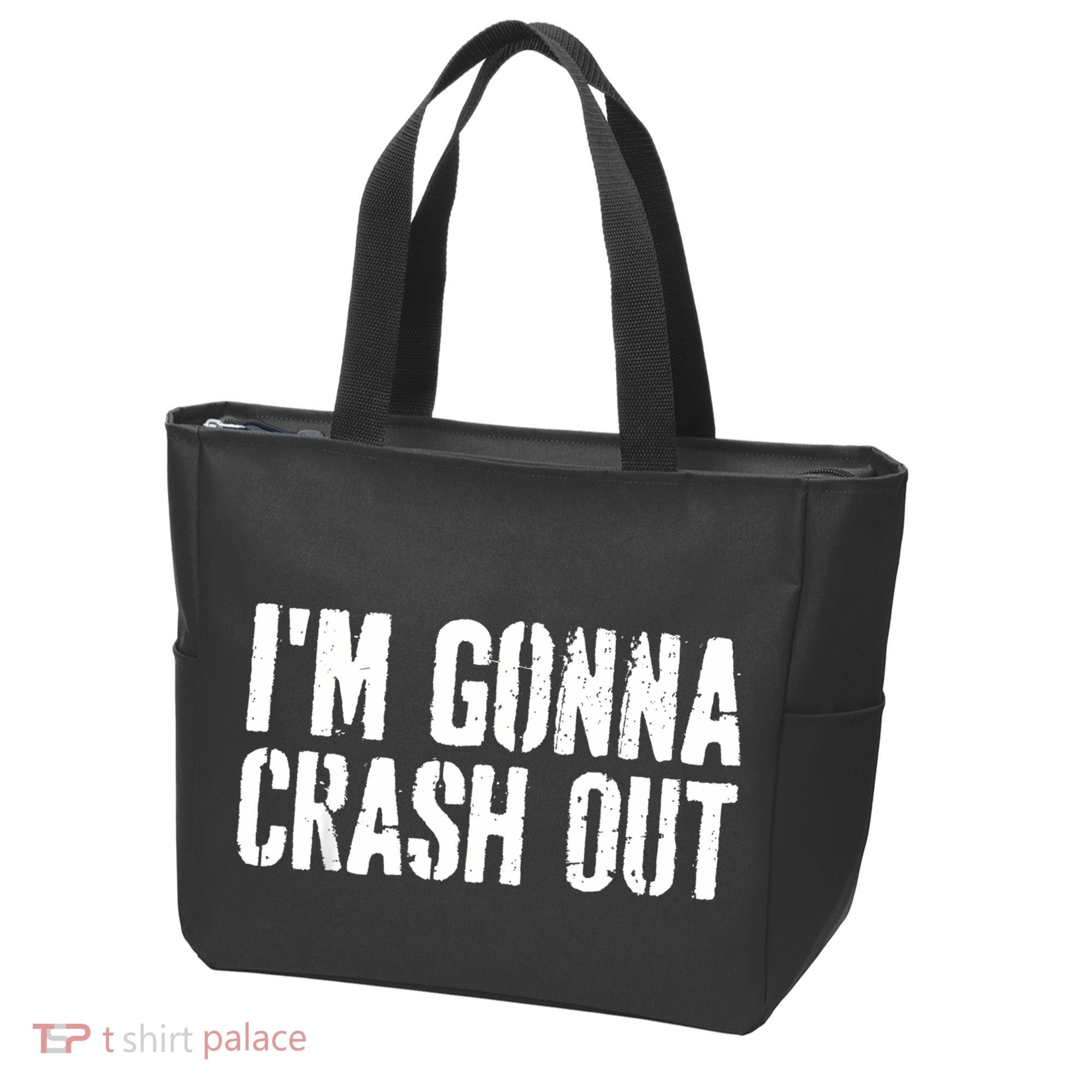 Grunge Funny Dank Meme IM Gonna Crash Out Tote Bag