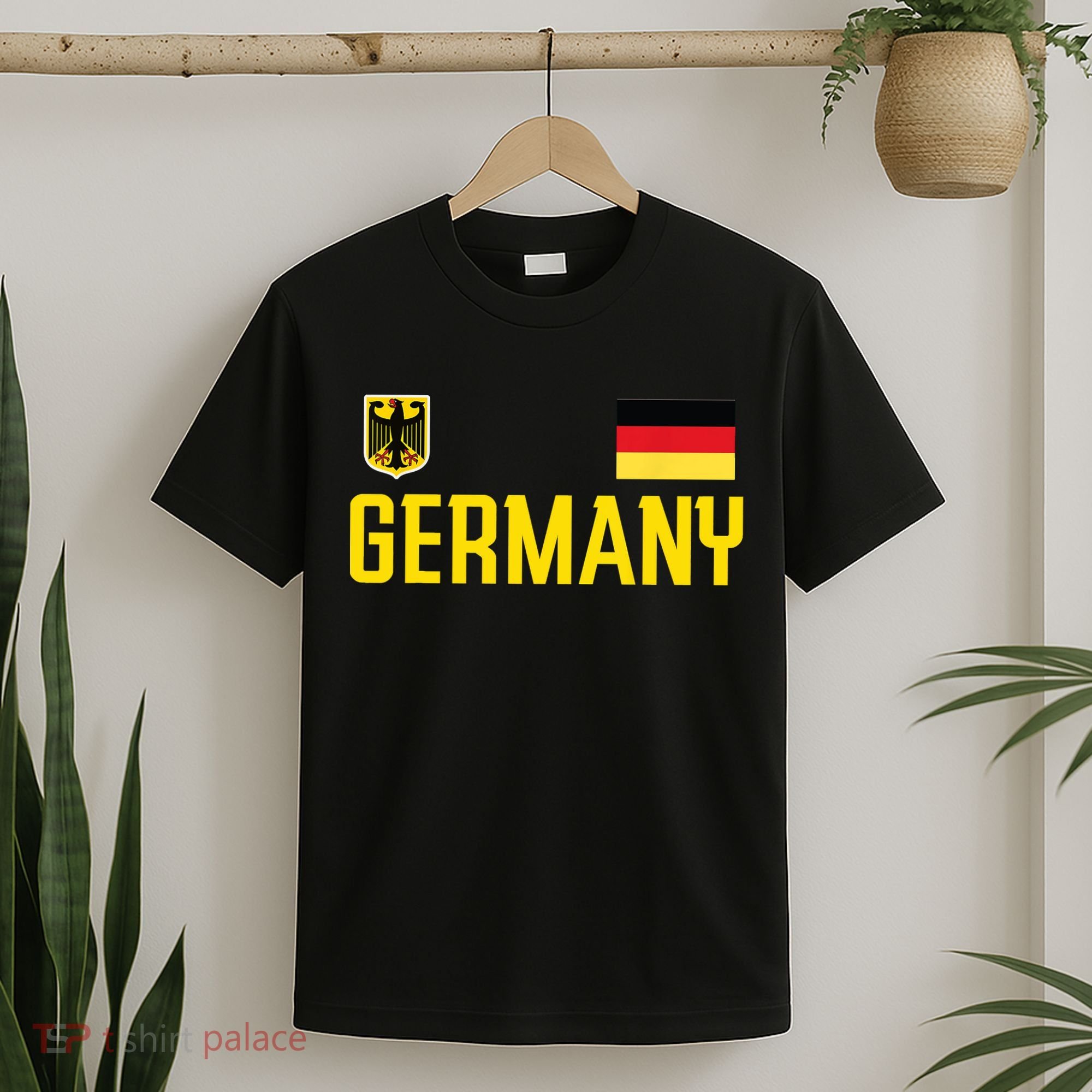 Germany Flag Deutschland Football Soccer Fan T-Shirt
