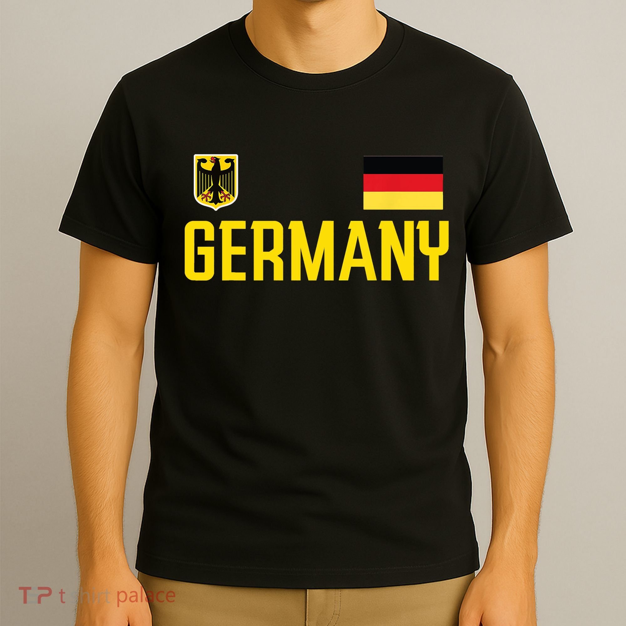 Germany Flag Deutschland Football Soccer Fan T-Shirt