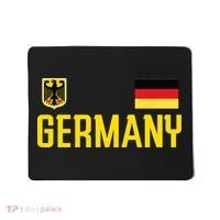 Germany Flag Deutschland Football Soccer Fan Mousepad thumb 0
