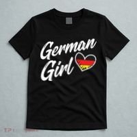 Germany Funny Deutschland Flag German Girl German Roots T-Shirt thumb 5