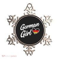Germany Funny Deutschland Flag German Girl German Roots Ornament thumb 0
