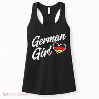 Germany Funny Deutschland Flag German Girl German Roots Women's Tank Top thumb 0