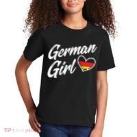 Germany Funny Deutschland Flag German Girl German Roots Kids T-Shirt thumb 2