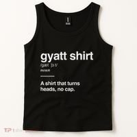 Gyatt Funny Definition Viral Meme Gen Alpha Slang Gyatt Tank Top thumb 2