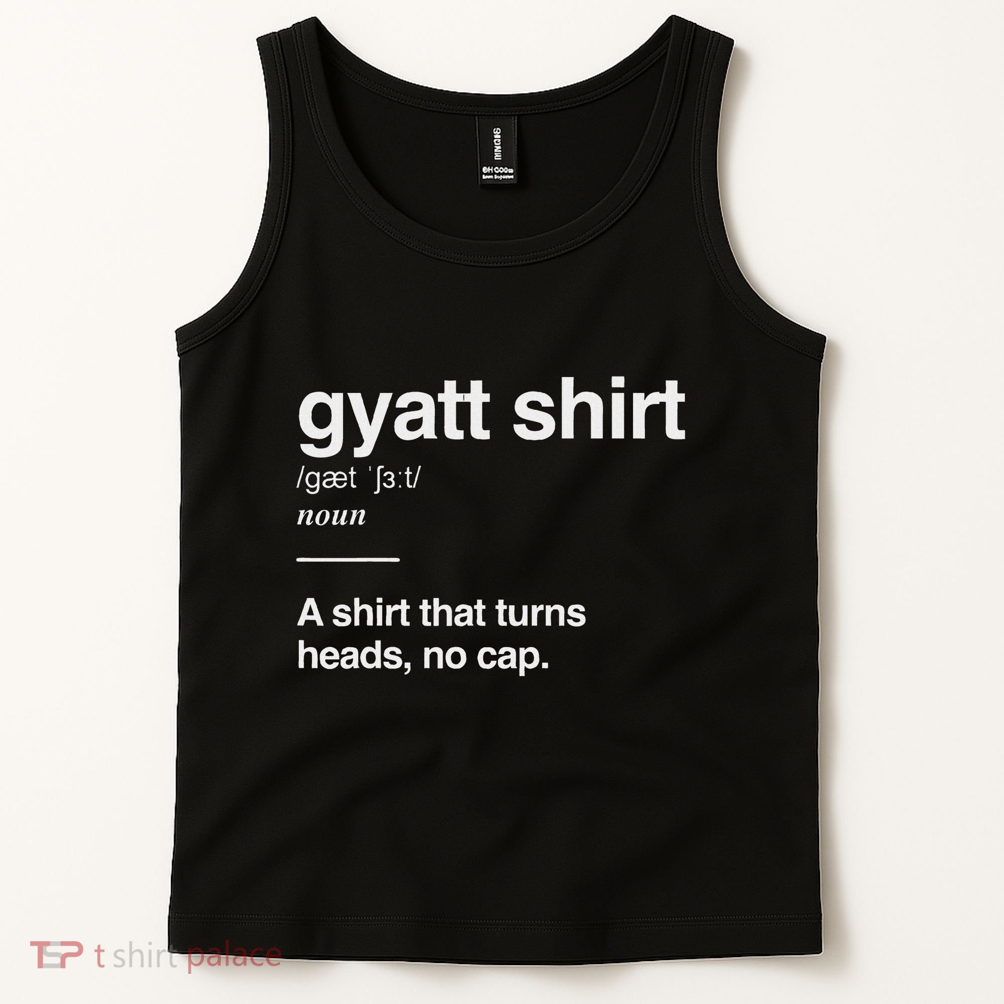 Gyatt Funny Definition Viral Meme Gen Alpha Slang Gyatt Tank Top