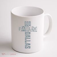 God Family Dallas Dallas Texas Lovers Coffee Mug thumb 1