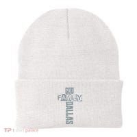 God Family Dallas Dallas Texas Lovers Beanie thumb 0