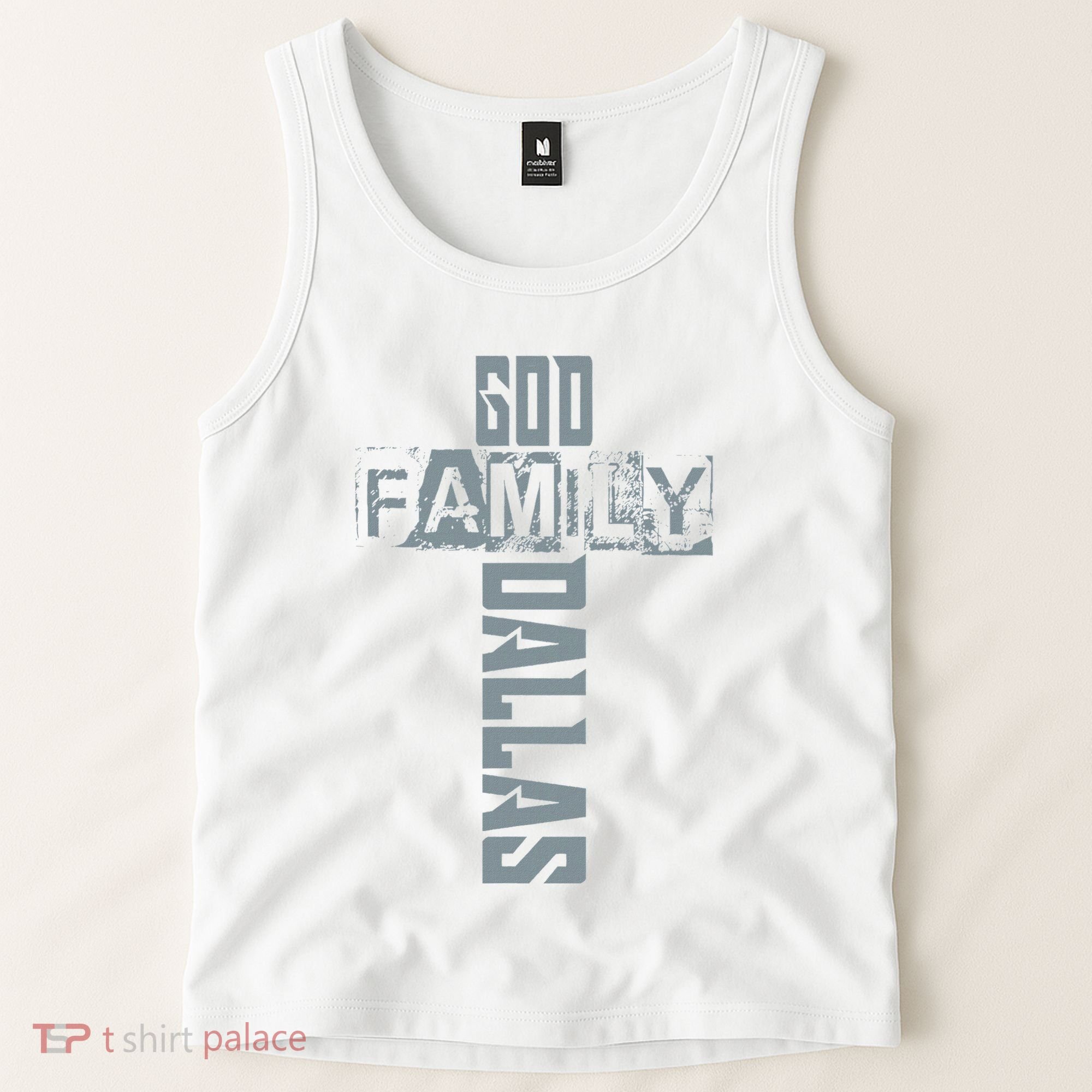 God Family Dallas Dallas Texas Lovers Tank Top