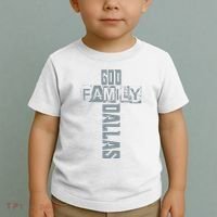 God Family Dallas Dallas Texas Lovers Toddler T-Shirt thumb 2