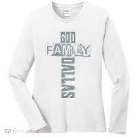 God Family Dallas Dallas Texas Lovers Women's Long Sleeve Shirt thumb 0