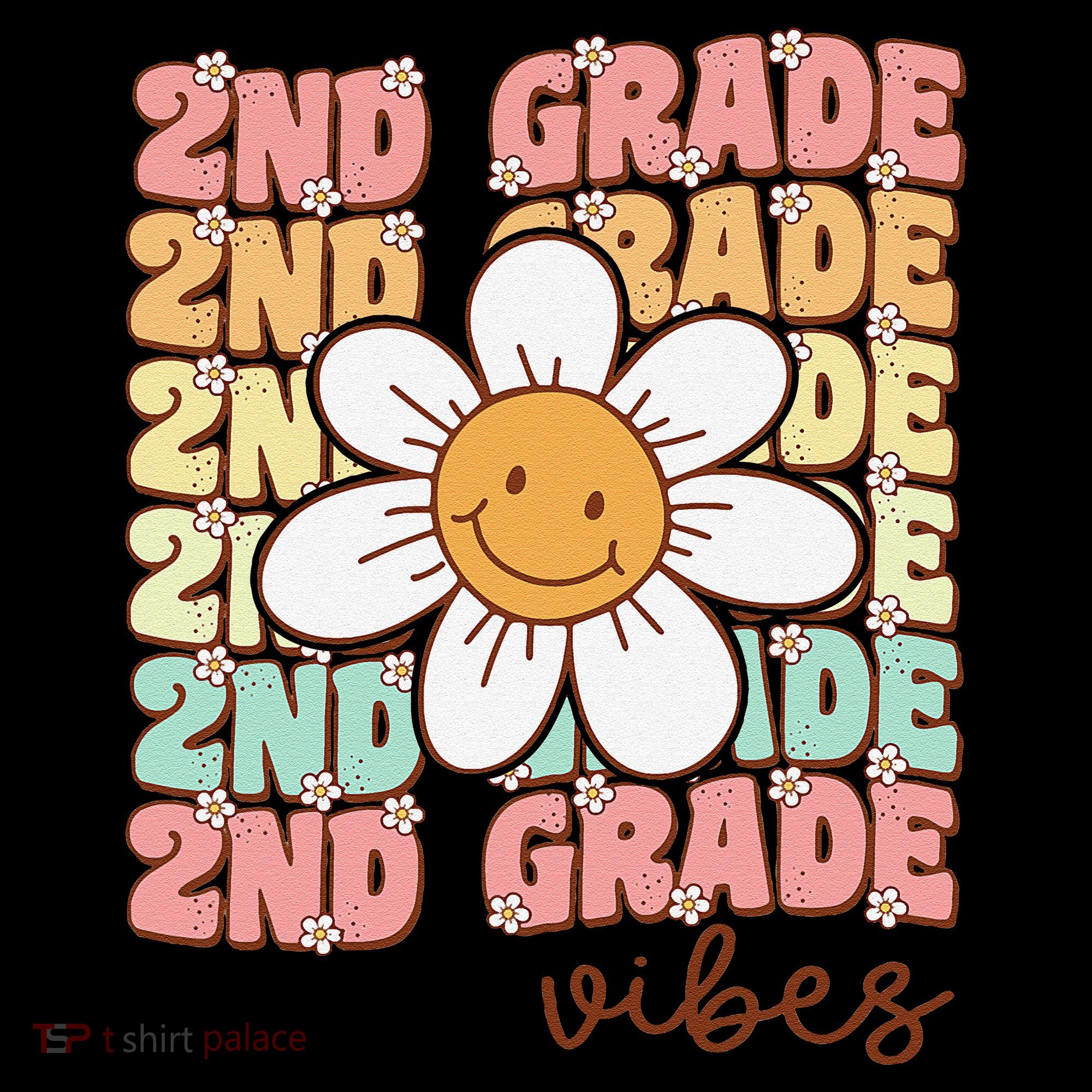 Groovy First Day Of School 2nd Grade Vibes Back To School Coffee Mug