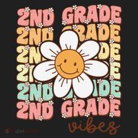 Groovy First Day Of School 2nd Grade Vibes Back To School Tumbler thumb 3