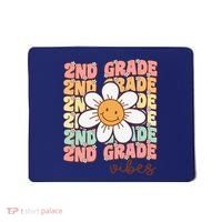 Groovy First Day Of School 2nd Grade Vibes Back To School Mousepad thumb 0