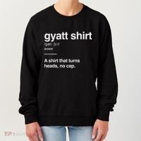 Gyatt Funny Definition Viral Meme Women's Sweatshirt thumb 0