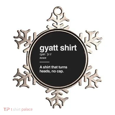 Gyatt Funny Definition Viral Meme Ornament