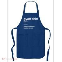 Gyatt Funny Definition Viral Meme Apron thumb 0